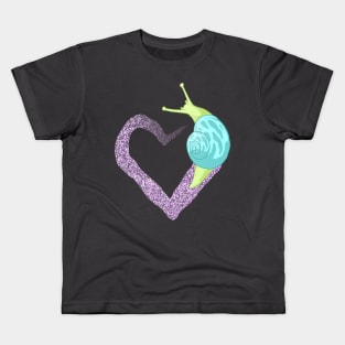 Snail Love Kids T-Shirt